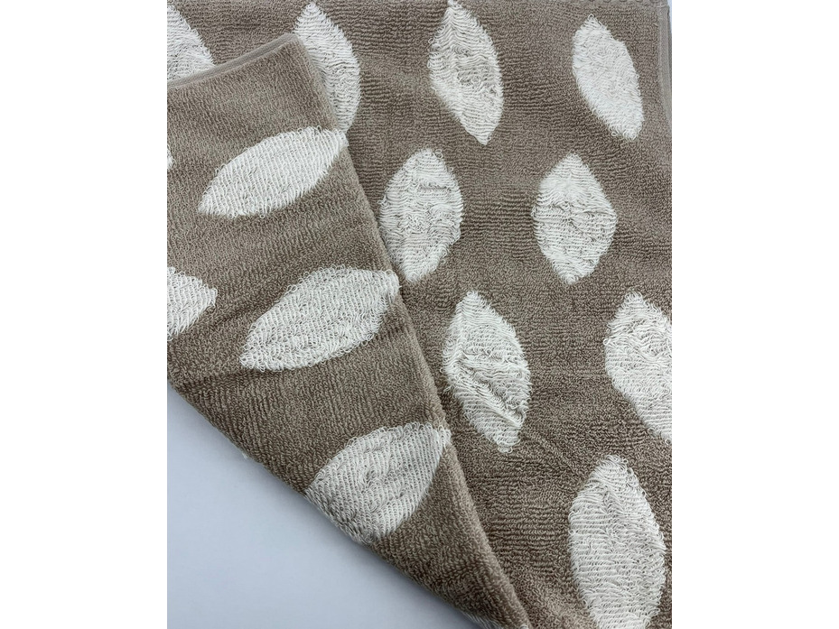 Полотенце 6665-В Овалы махровое 50*90 / 7-я