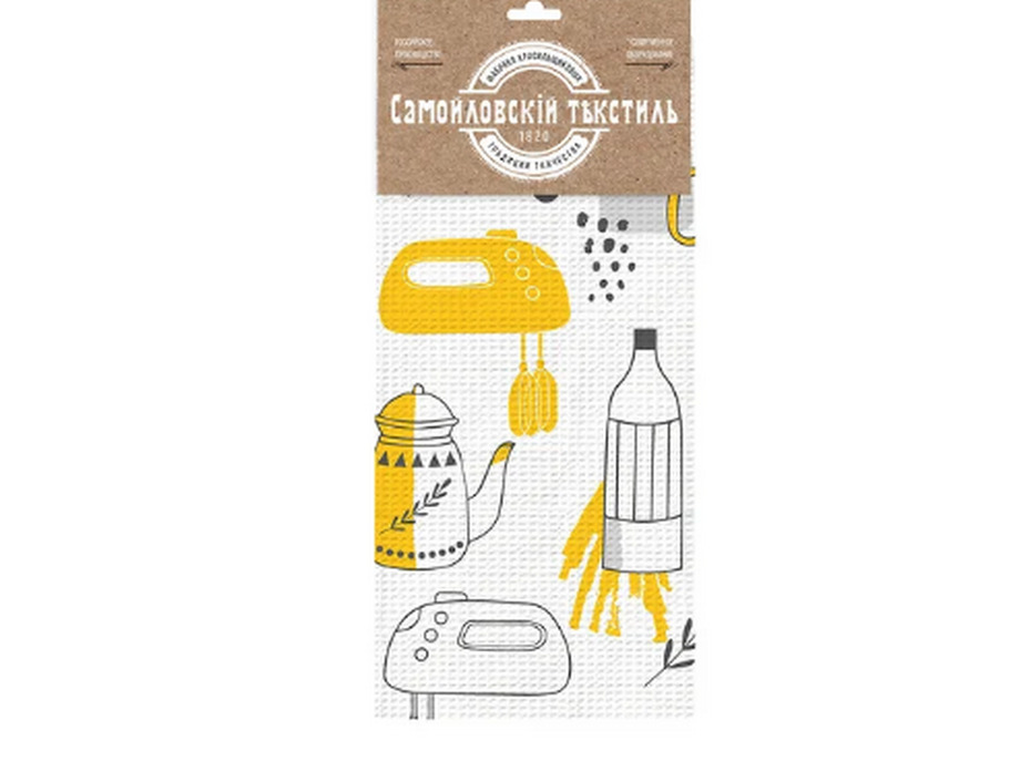 Полотенце 781077 Посуда 3 вафельное 40*70 / Нордтекс Полотенце 781077 Посуда 3 вафельное 40*70 / Нордтекс