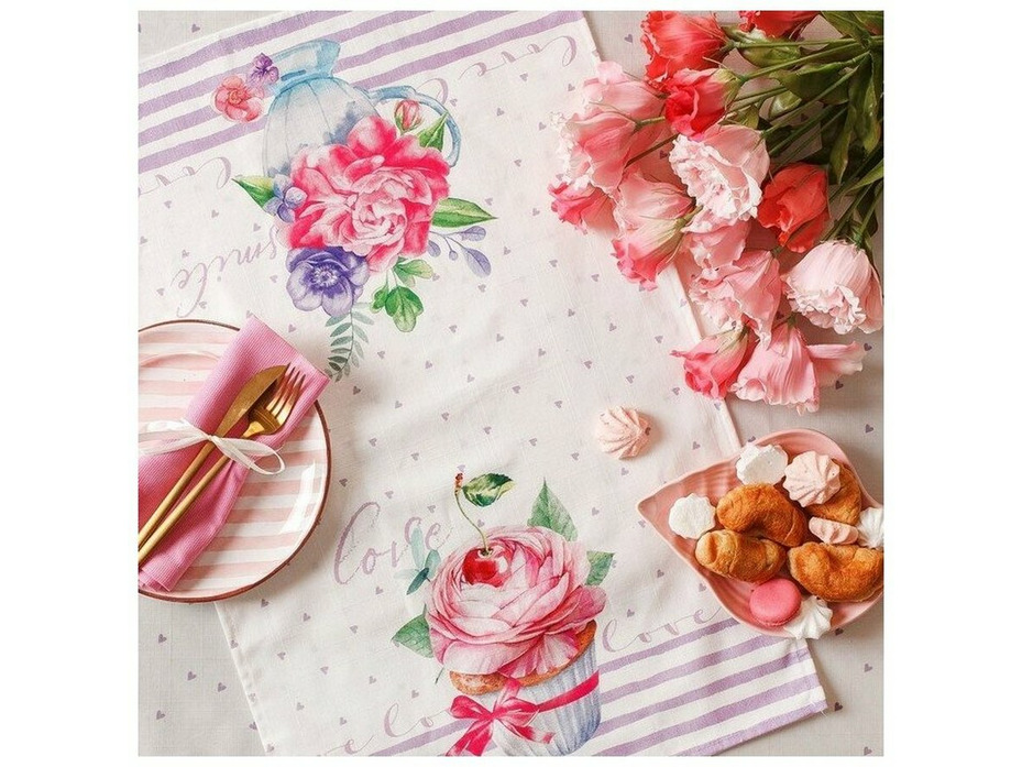 Полотенце 4017249 Сладости репс 40*67 / Этель