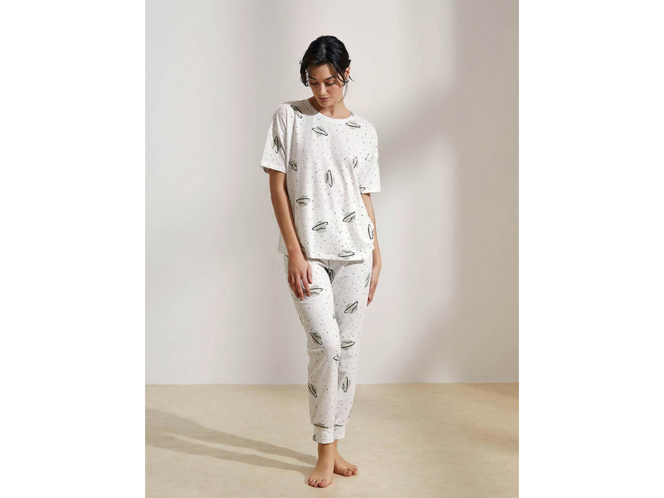 Пижама женская, футболка и брюки 36184 Space / Hays