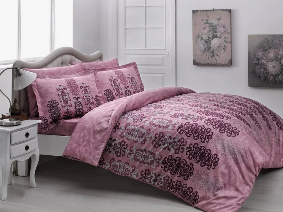 Постельное белье Rauma сатин делюкс Евро макс сп / Tac Постельное белье Rauma сатин делюкс Евро макс сп / Tac