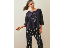 Пижама женская, футболка и капри 27348 Rainy / Hays Пижама женская, футболка и капри 27348 Rainy / Hays