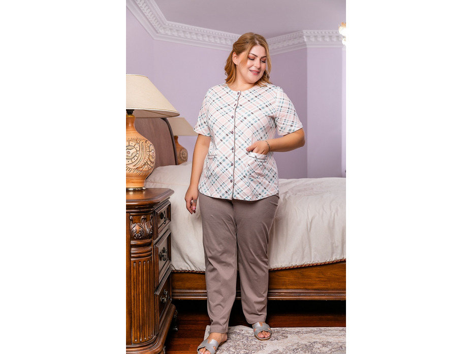 Пижама женская, рубашка и брюки I42192 / Sabrina Пижама женская, рубашка и брюки I42192 / Sabrina