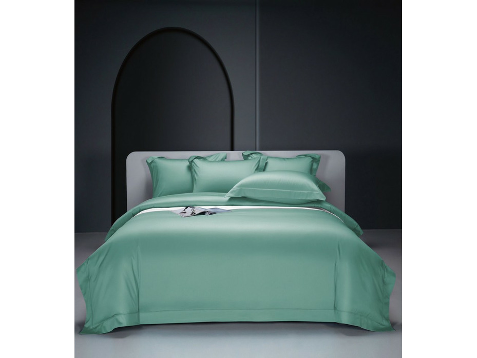 Постельное белье Зеленый бархатный полисатин 2 сп / Winni Постельное белье Зеленый бархатный полисатин 2 сп / Winni