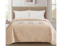 Покрывало Romance XH V5 велюровое стеганое 220*240 / ТД Текстиль