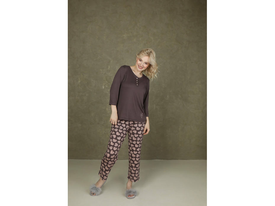 Пижама женская, футболка и брюки 1620к / 1519 / Дюма Пижама женская, футболка и брюки 1620к / 1519 / Дюма