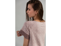 Пижама женская, футболка и капри 636/ 548 / Дюма Пижама женская, футболка и капри 636/ 548 / Дюма