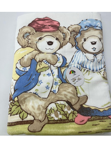 Плед ZH 049 Bear a family махровый 110*110 / 7-я Плед ZH 049 Bear a family махровый 110*110 / 7-я