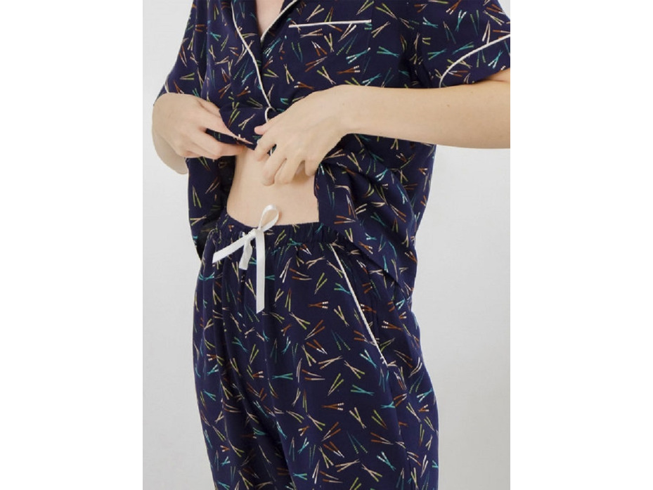 Пижама женская, рубашка и брюки 699к / 599 / Дюма Пижама женская, рубашка и брюки 699к / 599 / Дюма