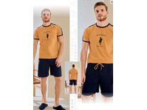 Пижама мужская, футболка и шорты 9405 Scotland / Svman Пижама мужская, футболка и шорты 9405 Scotland / Svman