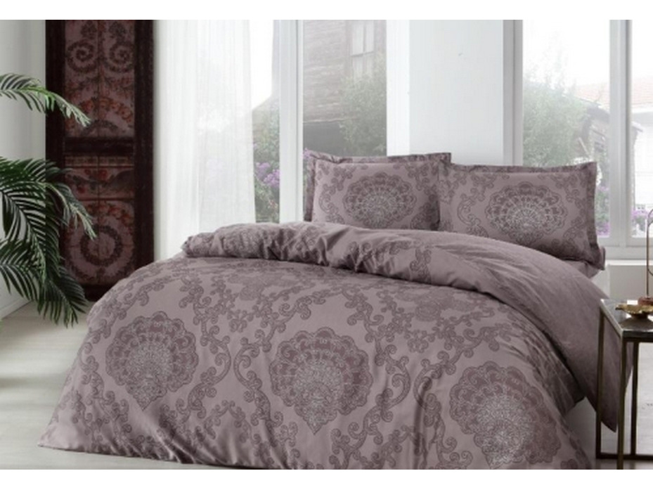 Постельное белье Violet сатин Евро сп / Tac Постельное белье Violet сатин Евро сп / Tac