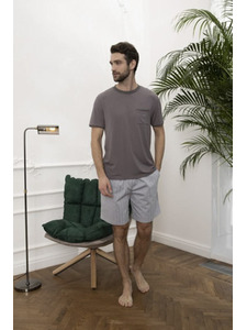 Пижама мужская, футболка и шорты 51712 / Laete