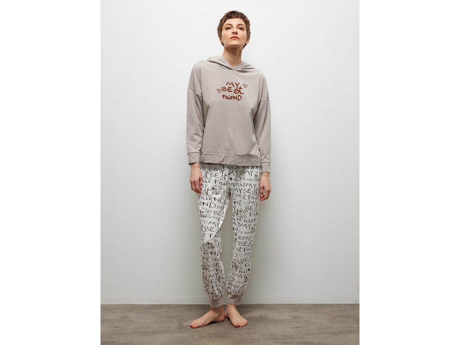 Пижама женская, лонгслив и брюки 40305 My best friend / Hays Пижама женская, лонгслив и брюки 40305 My best friend / Hays