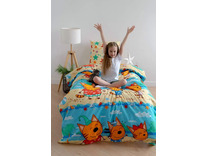 Постельное белье 10276(17) Три кота поплин 1,5 сп / Василиса Постельное белье 10276(17) Три кота поплин 1,5 сп / Василиса