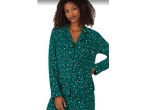 Пижама женская, рубашка и брюки YI80025 For You Леопард / DKNY