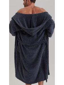 Халат мужской Roma махровый с капюшоном / Vien