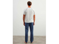 Пижама мужская, футболка и брюки 40471 Biuewhite check / Hays