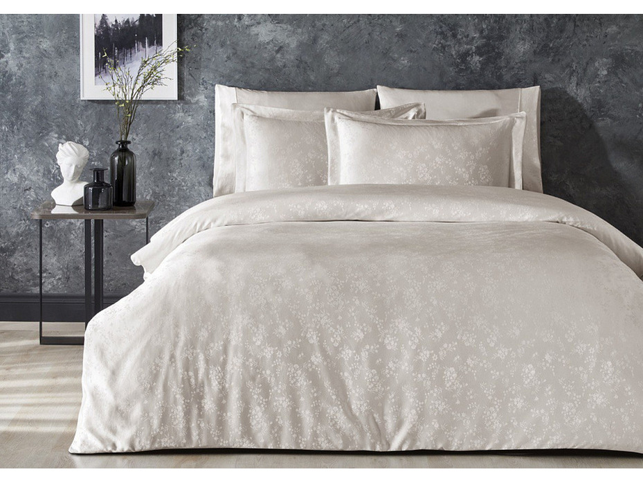 Постельное белье Clarinda сатин жаккард Евро сп / Tivolyo Home
