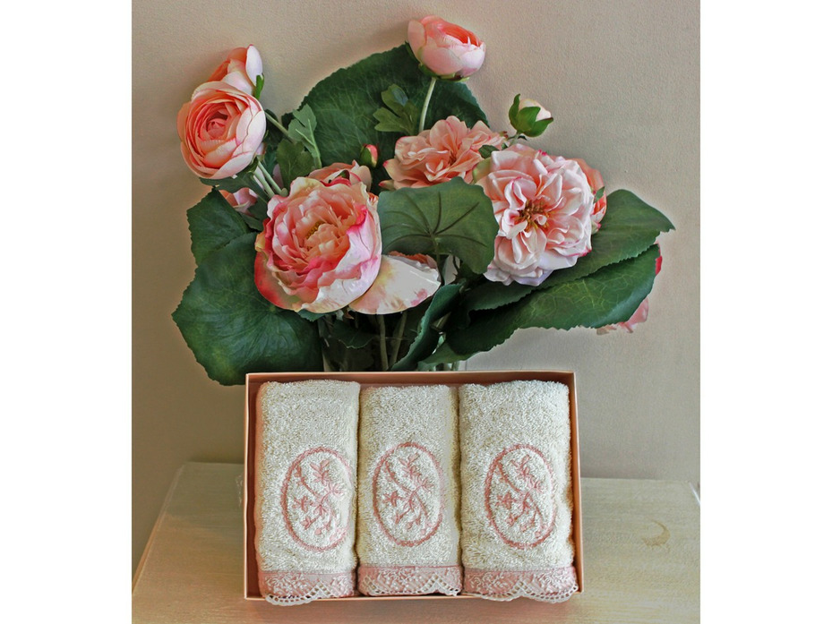 Набор полотенец Buket махровые (32*50, 3 шт) / Soft Cotton