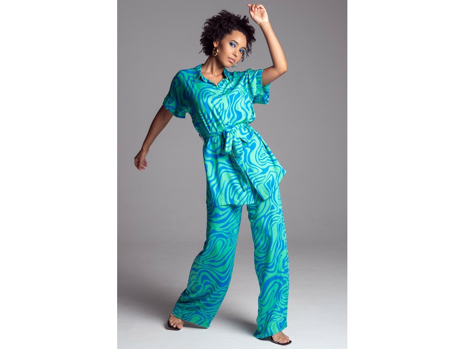 Костюм женский, рубашка и брюки 5066 Seville / Mia-Amore Костюм женский, рубашка и брюки 5066 Seville / Mia-Amore