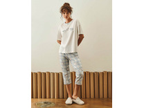 Пижама женская, футболка и капри 27168 / Hays