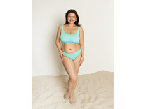 Трусы купальные женские Braguita basica Мятный / Calamoon