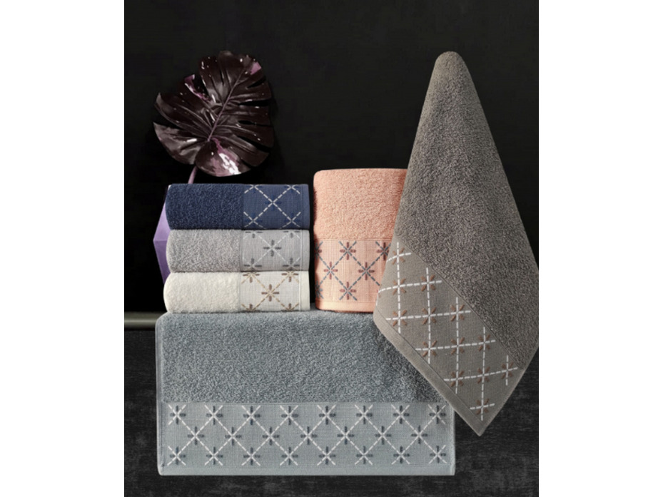 Полотенце H 3240 Vip Cotton Mila махровое 50*90 / Karven