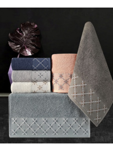 Полотенце H 3240 Vip Cotton Mila махровое 50*90 / Karven