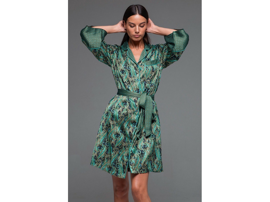 Халат-рубашка женский 4107 Amina / Mia-Amore