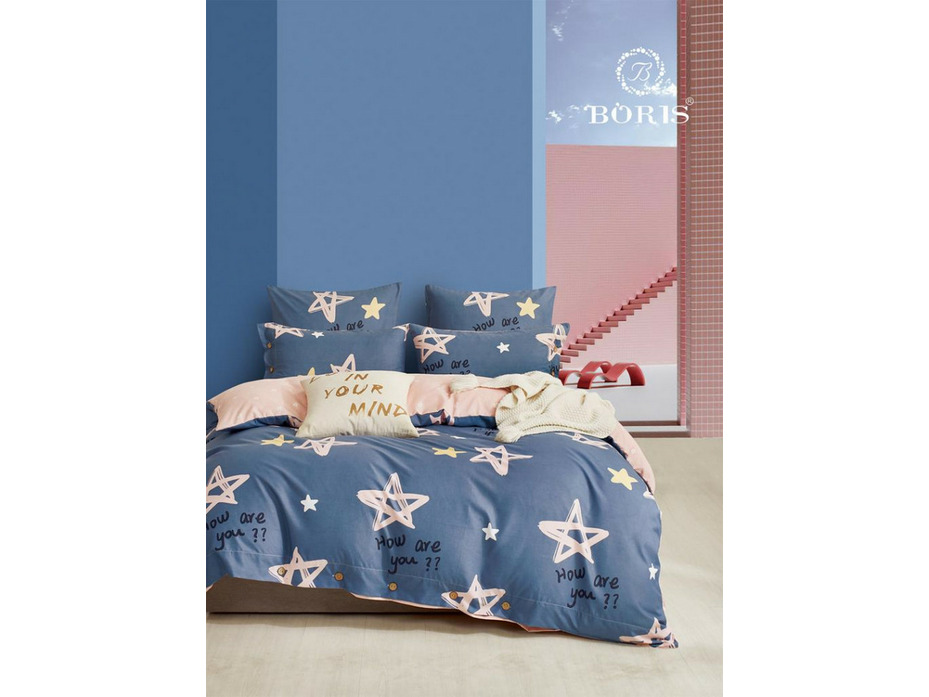 Постельное белье Sweet Home Nk 019 полисатин Евро сп / Boris