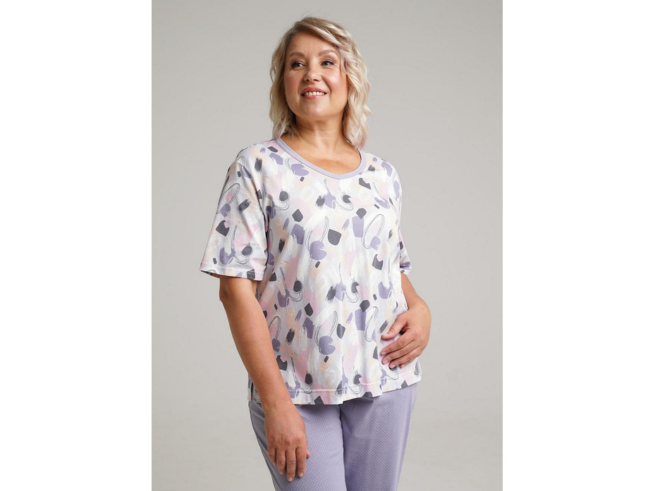 Пижама женская, футболка и брюки LP13-1069/1 / Clever