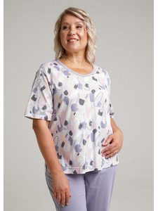 Пижама женская, футболка и брюки LP13-1069/1 / Clever