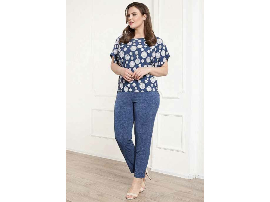 Костюм женский, блуза и брюки 713 / Cleo