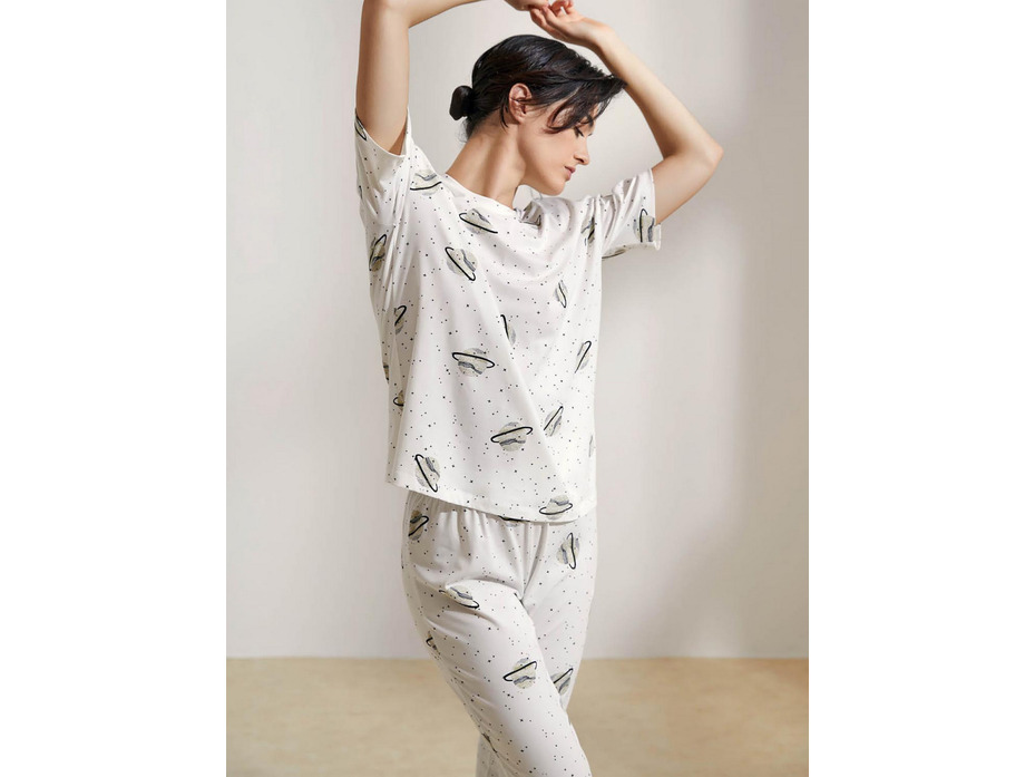 Пижама женская, футболка и брюки 36184 Space / Hays