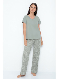 Пижама женская, футболка и брюки E 20075 / Very Neat Пижама женская, футболка и брюки E 20075 / Very Neat