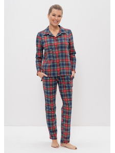 Пижама женская, рубашка и брюки 1124 / Cleo