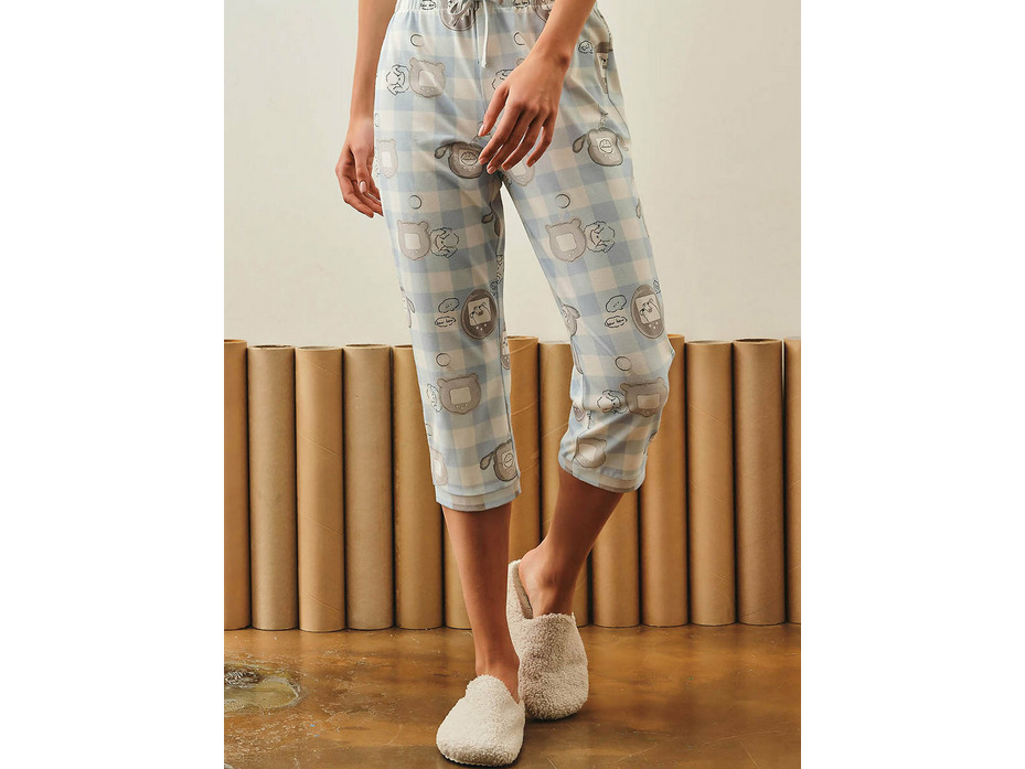 Пижама женская, футболка и капри 27168 / Hays