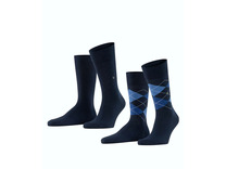 Носки мужские 2 пары в наборе 21044 Everyday Mix / Burlington