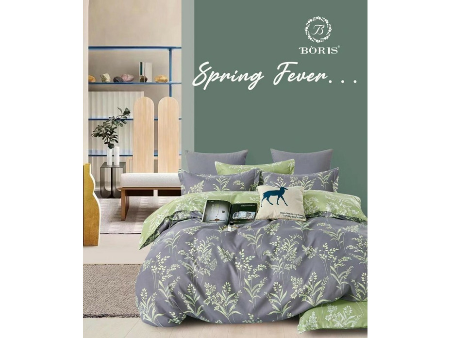 Постельное белье FM 0212 полисатин Евро сп / Boris