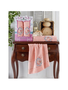 Набор полотенец Brentis махровые в подарочной упаковке (50*90, 70*140) / Meteor