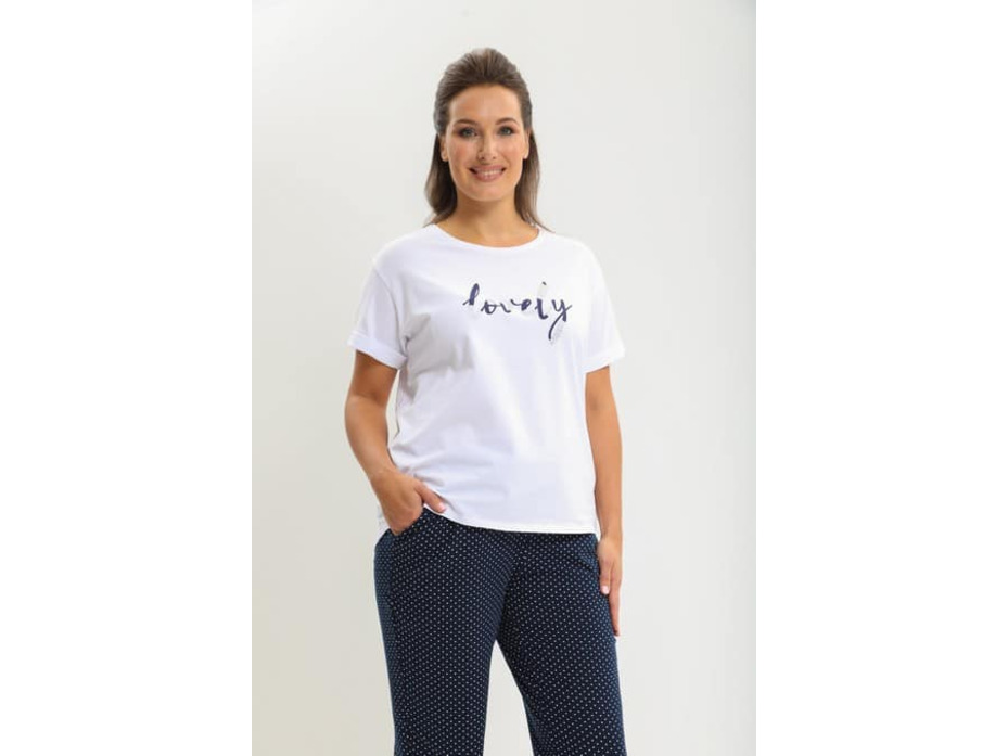 Пижама женская, футболка и брюки 1112 / Cleo Пижама женская, футболка и брюки 1112 / Cleo