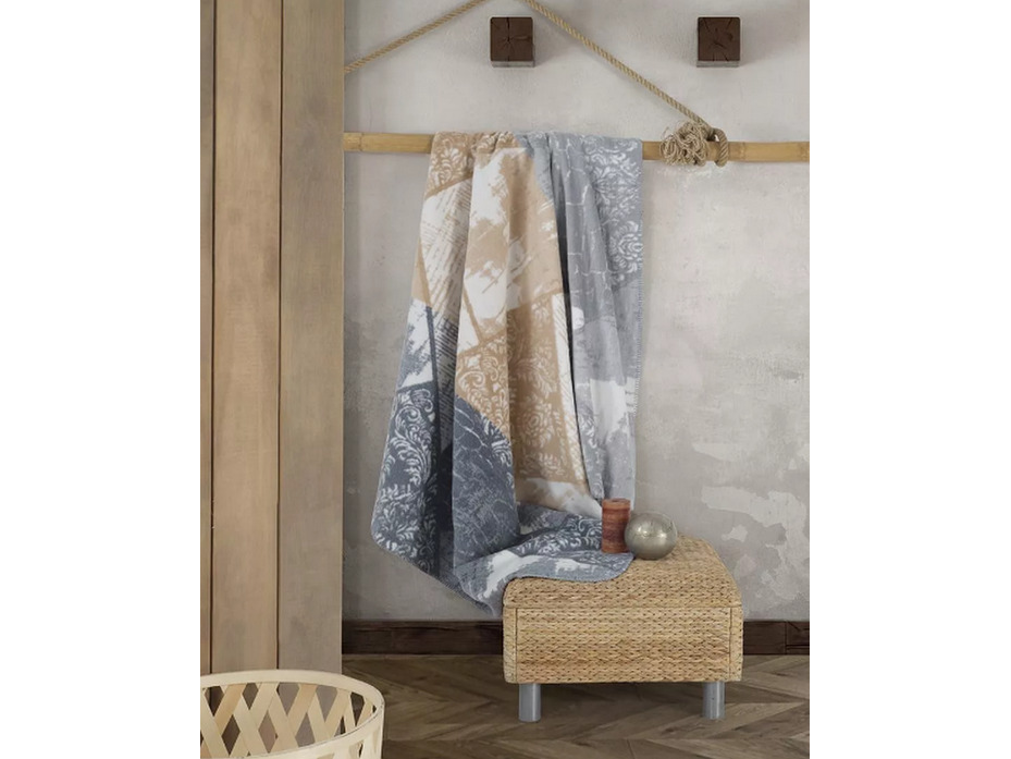 Плед Maple хлопковый 200*220 / Arya