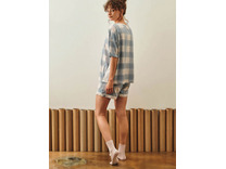 Пижама женская, футболка и шорты 27355 Water drops / Hays