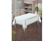 Скатерть 11420 Azelya с жаккардовым рисунком 160*220 / Do&Co