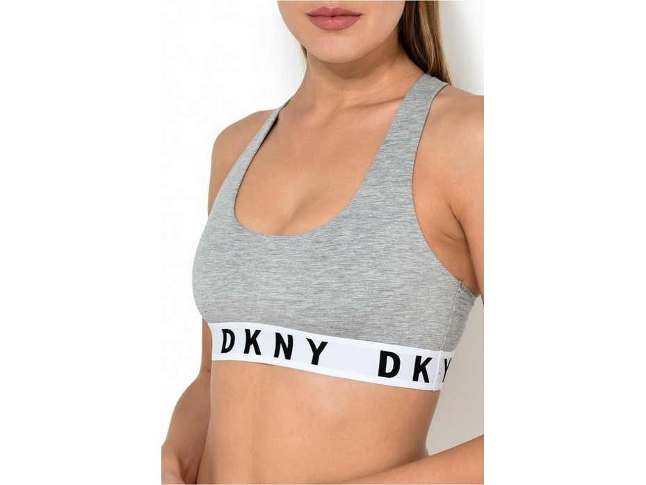 Топ 4519 Cozy Boyfriend ST1 Heather grey / DKNY