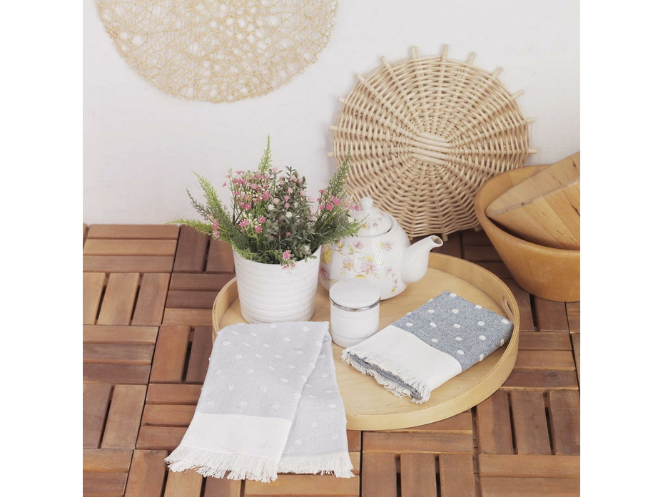 Набор полотенец Punto хлопковые (40*60, 2 шт) / Punto Набор полотенец Punto хлопковые (40*60, 2 шт) / Punto