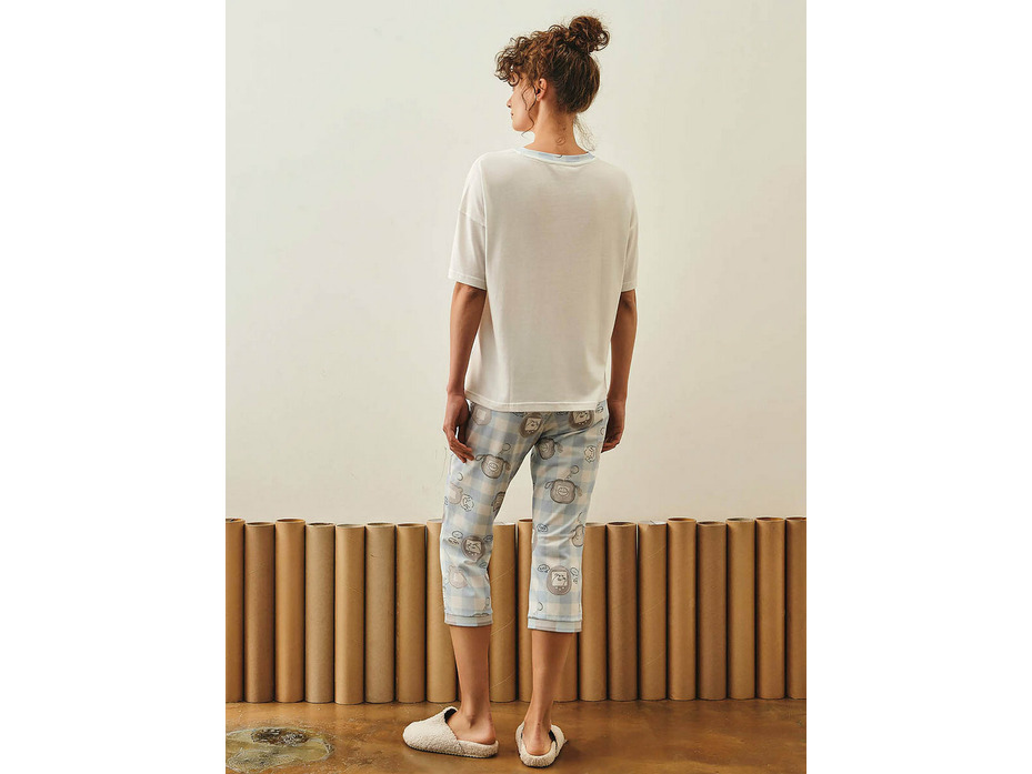 Пижама женская, футболка и капри 27168 / Hays