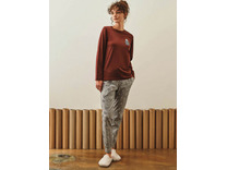 Пижама женская, лонгслив и брюки 27447 Popcorn / Hays Пижама женская, лонгслив и брюки 27447 Popcorn / Hays