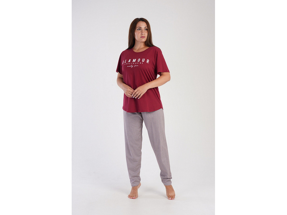 Пижама женская, футболка и брюки 305193 2067 Glamour / Vienetta