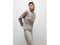 Пижама женская, лонгслив и брюки 40305 My best friend / Hays Пижама женская, лонгслив и брюки 40305 My best friend / Hays